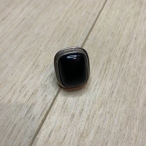 Black Statement Ring🦋